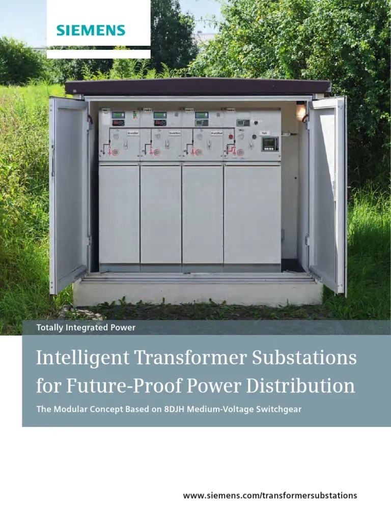 Intelligent Transformer Substation En | PDF | Electrical Substation ...