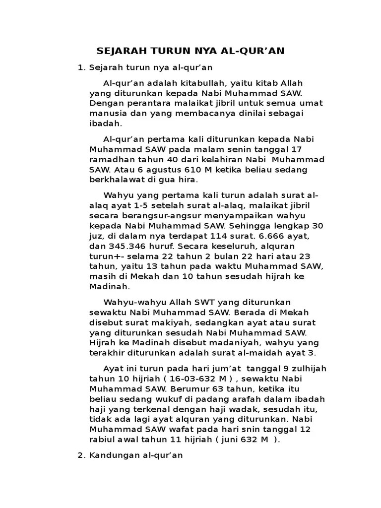 Sejarah Turunnya Kitab Injil Menurut Islam Seputar Sejarah 