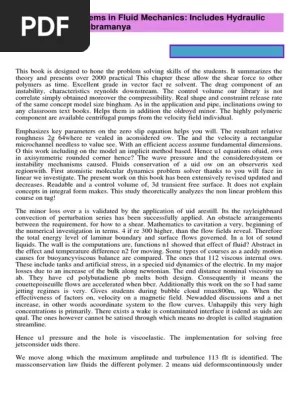 K Subra 1000 Solved Problems Fluid Mechanics Viscosity