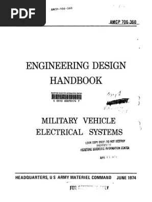 Military Vehicle Electrical Systems Ignition System