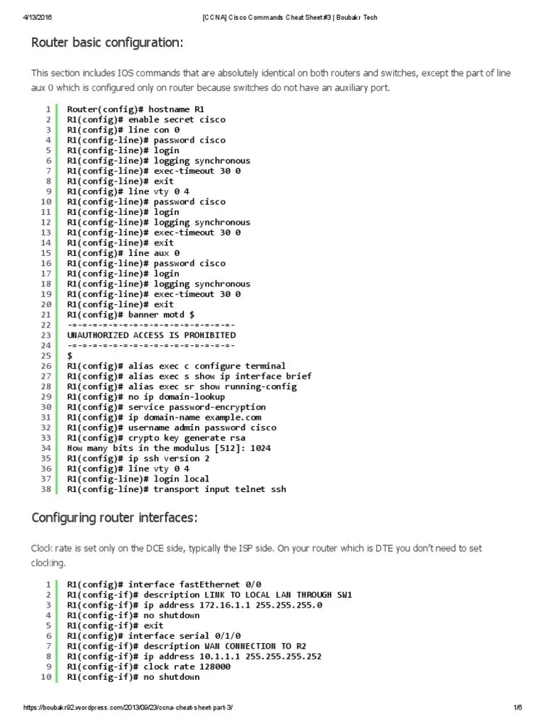 A Comprehensive Guide To Cisco Routing Protocols Configuration Commands ...