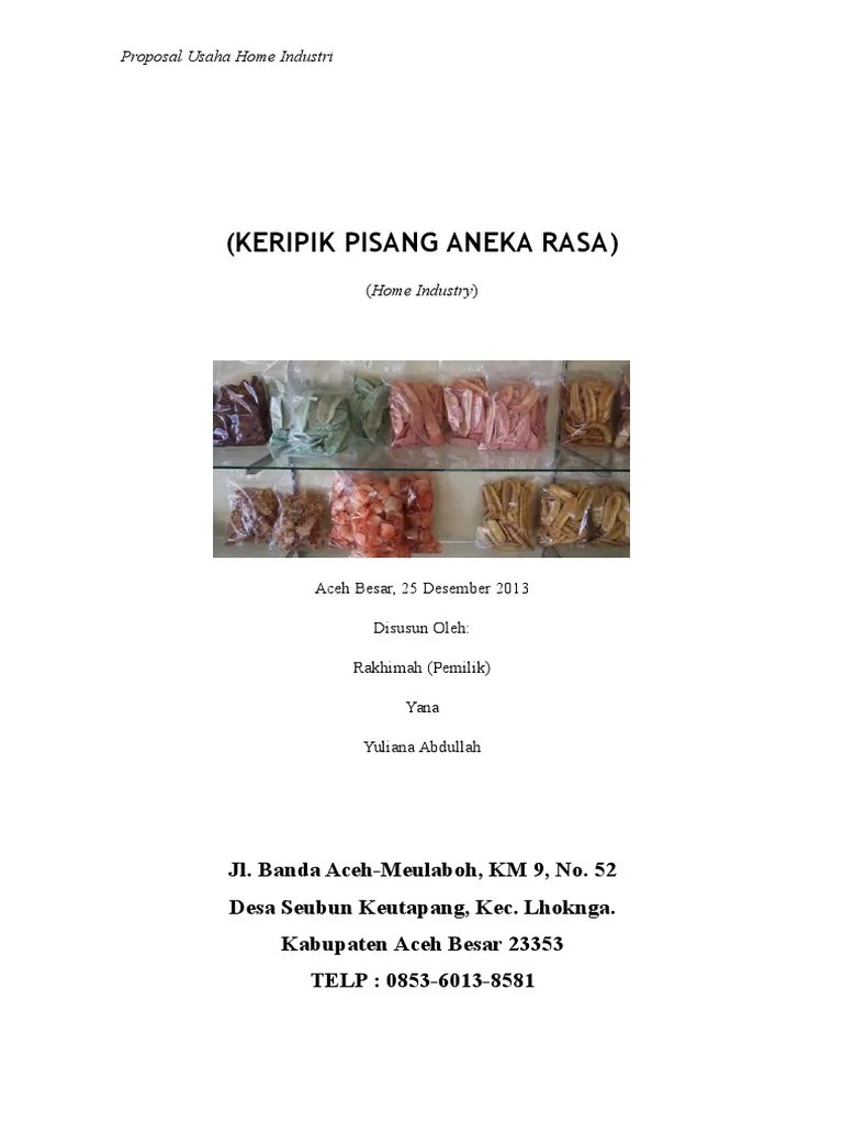 Dari tugas mata kuliah kewirausahaan dapatlah kami sebuah ide untuk memanfaatkan kulit pisang yang pada umumnya selalu dibuang setelah memakan isinya. Contoh Proposal Usaha Keripik Pisang Coklat - Berbagi ...