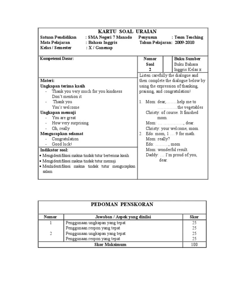 Cara Membuat Soal Essay Atau Soal Uraian Informasi Pendidikan Teknologi Dan Travelling 55 Contoh Soal UTS Penjaskes kelas 3 SDMI dan Kunci Jawaban - Halo adik adik yang baik bagaimana nih kabarnya.