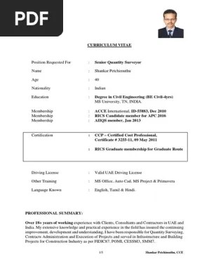 Office 209, al yasmeen building next to abu hail metro station, deira, dubai, uae. Cv Format Pdf Dubai United Arab Emirates