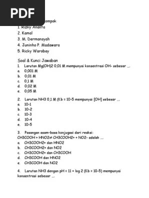 Kalimat yang tepat untuk mempersilahkan . Soal Kunci Jawaban Kimia Semester 2 Kelas 11 Pdf