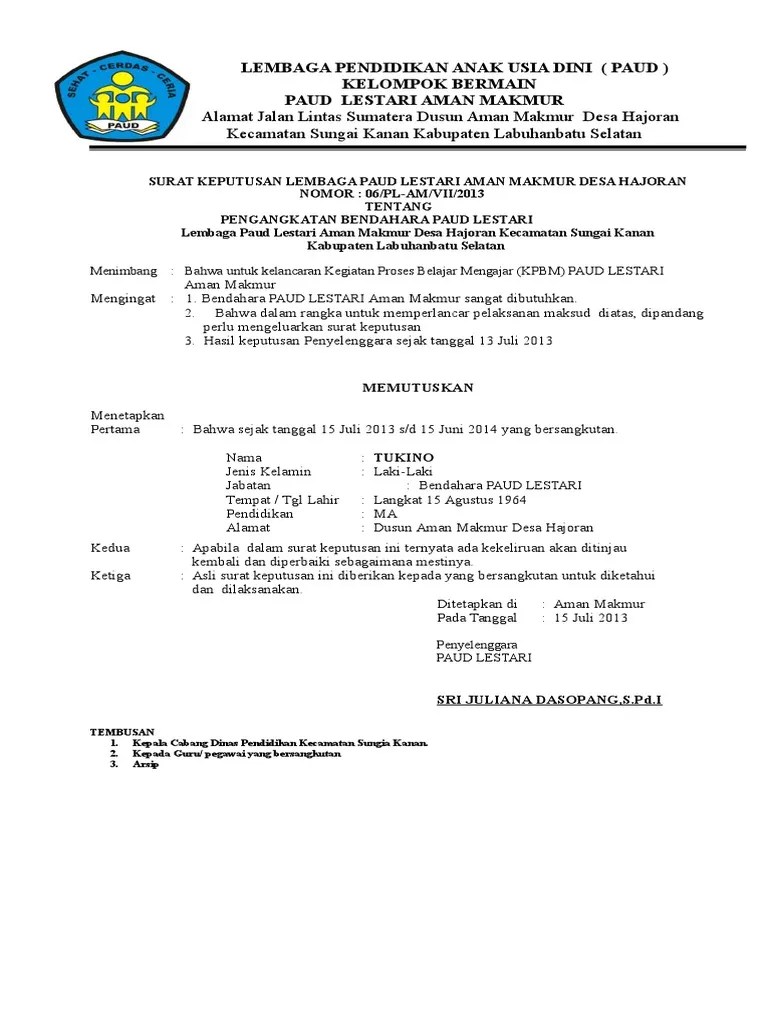 Sekolah kebangsaan yan kechil 06900, yan kedah darul aman, malaysia. Sk Bendahara Paud Lestari Pdf