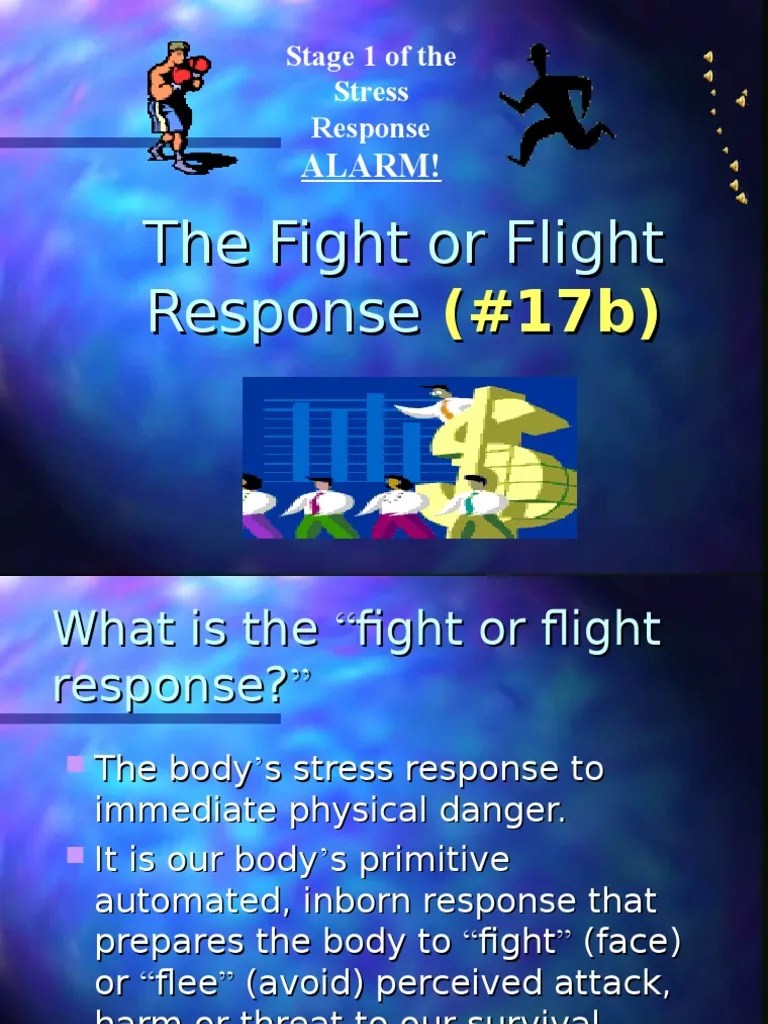 The Fight Or Flight Response | PDF | Relaxation (Psychology) | Fight Or ...