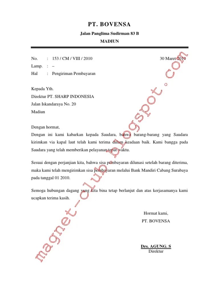 Inilah pembahasan lengkap terkait contoh surat pengiriman barang dalam bahasa inggris. Contoh Surat Pengiriman Barang Dalam Bahasa Inggris Mosaicone
