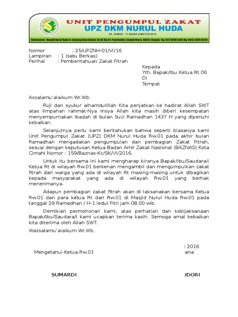 Dapatkan 7 Contoh Surat Keputusan Amil Zakat 