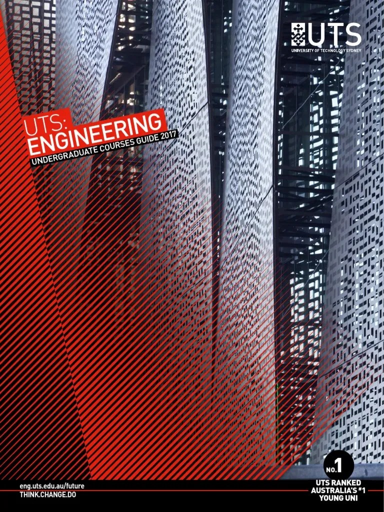 Uts Engineering Ug Course Guide Internship Mechanical