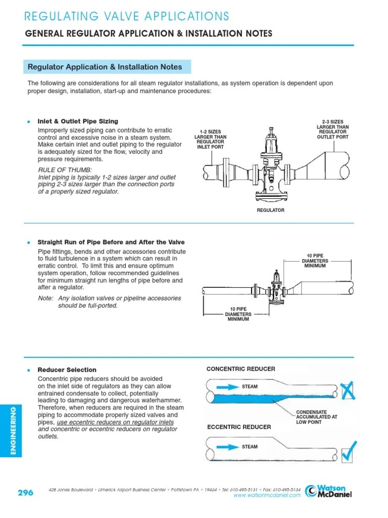 Regulating Valve | PDF | Valve | Pipe (Fluid Conveyance)