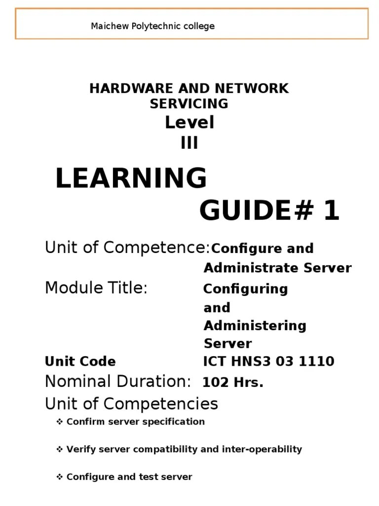 Configuring And Administering Server | PDF | Domain Name System ...