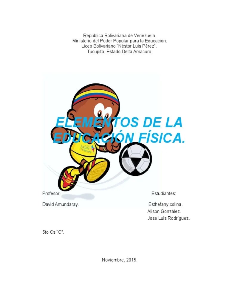 Tira de papel, colada no círculo correspondente actividades para niños dentro . Elementos De La Educacion Fisica Pdf Deportes Educacion Fisica