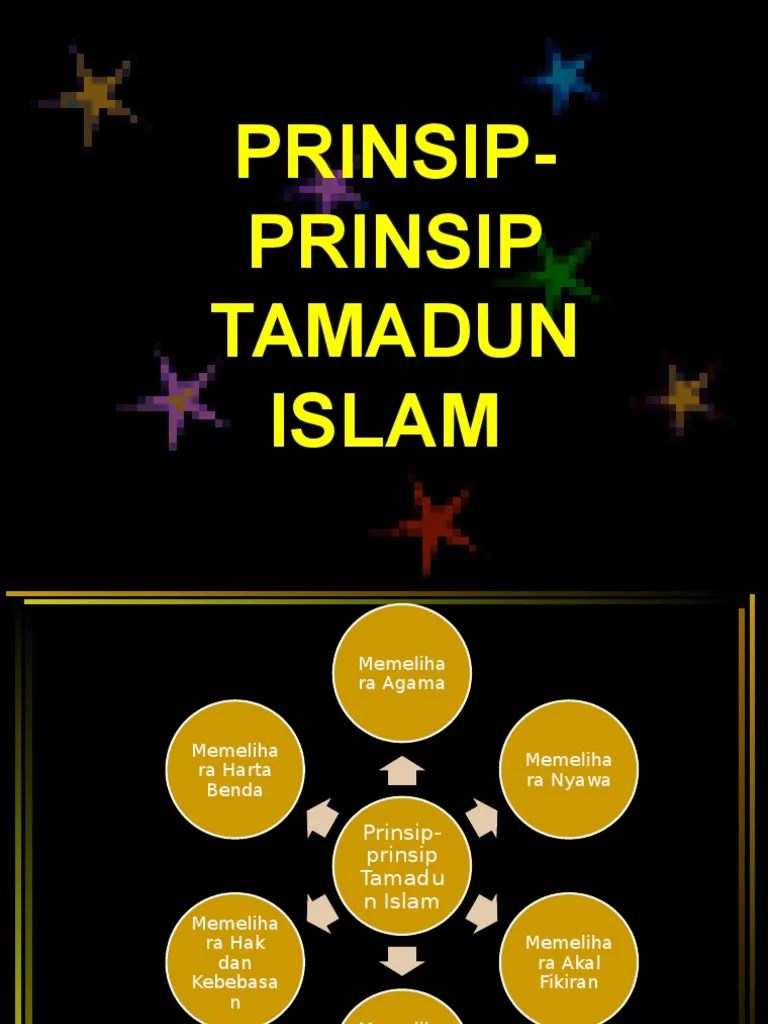 Prinsip Tamadun Islam / Perbandingan Konsep Dan Perspektif Tamadun Islam Dan Barat Wla 104 03 Pengajian Islam