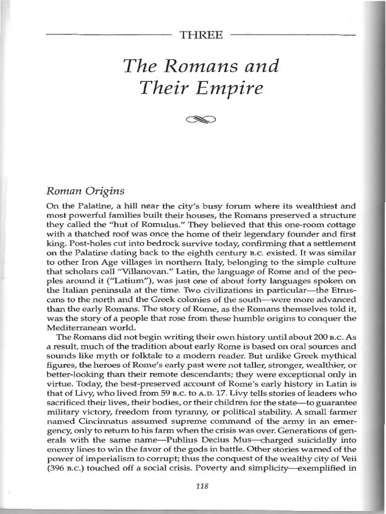 3 Roman Empire PDF | PDF | Etruscan Civilization | Punic Wars
