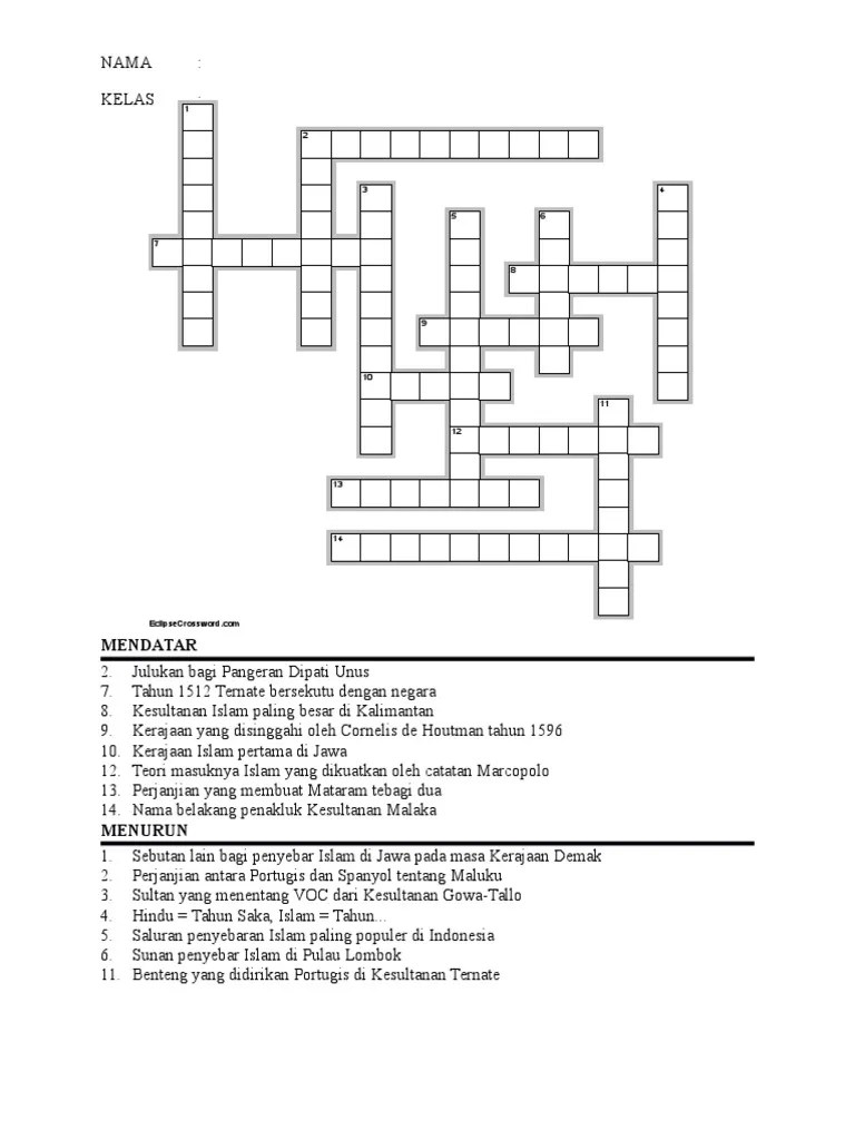TTS Kerajaan Islam Di Indonesia | PDF