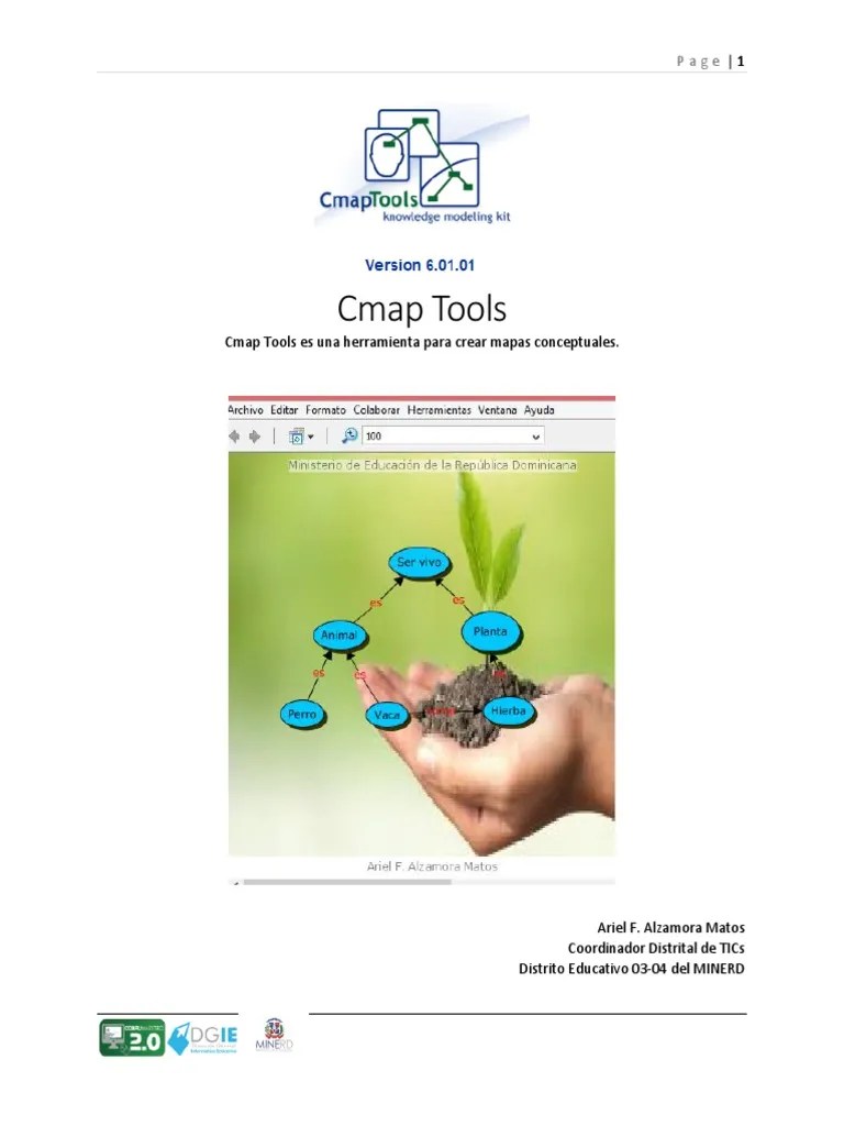 Tutorial Cmap Tools | PDF | Ventana (informática) | Correo Electrónico