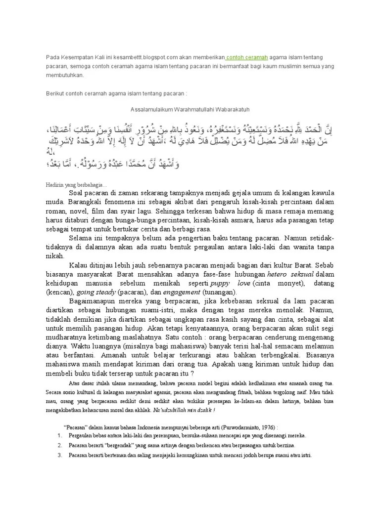 Ceramah Agama | PDF