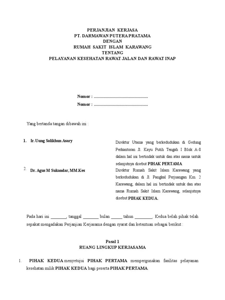 Membeli surat ini harus di tambahkan serta . Contoh Surat Rawat Inap Rumah Sakit Berbagi Rawat