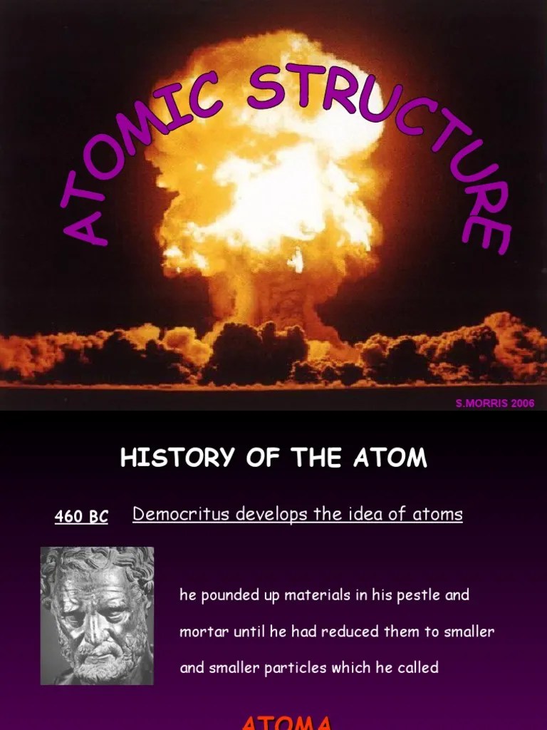 Atomic Structure | PDF | Atoms | Atomic Nucleus