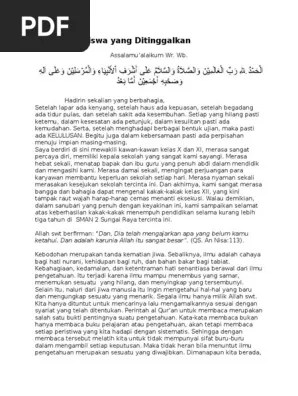 Contoh Teks Naskah Pidato Perpisahan Dari Adik Kelas Smp Mts Sma Ma Smk Bunyamincibalonggarut Blogspot 