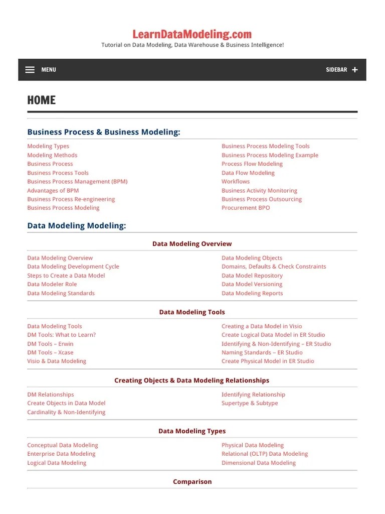 2.data Modeling Overview | PDF | Data Model | Conceptual Model