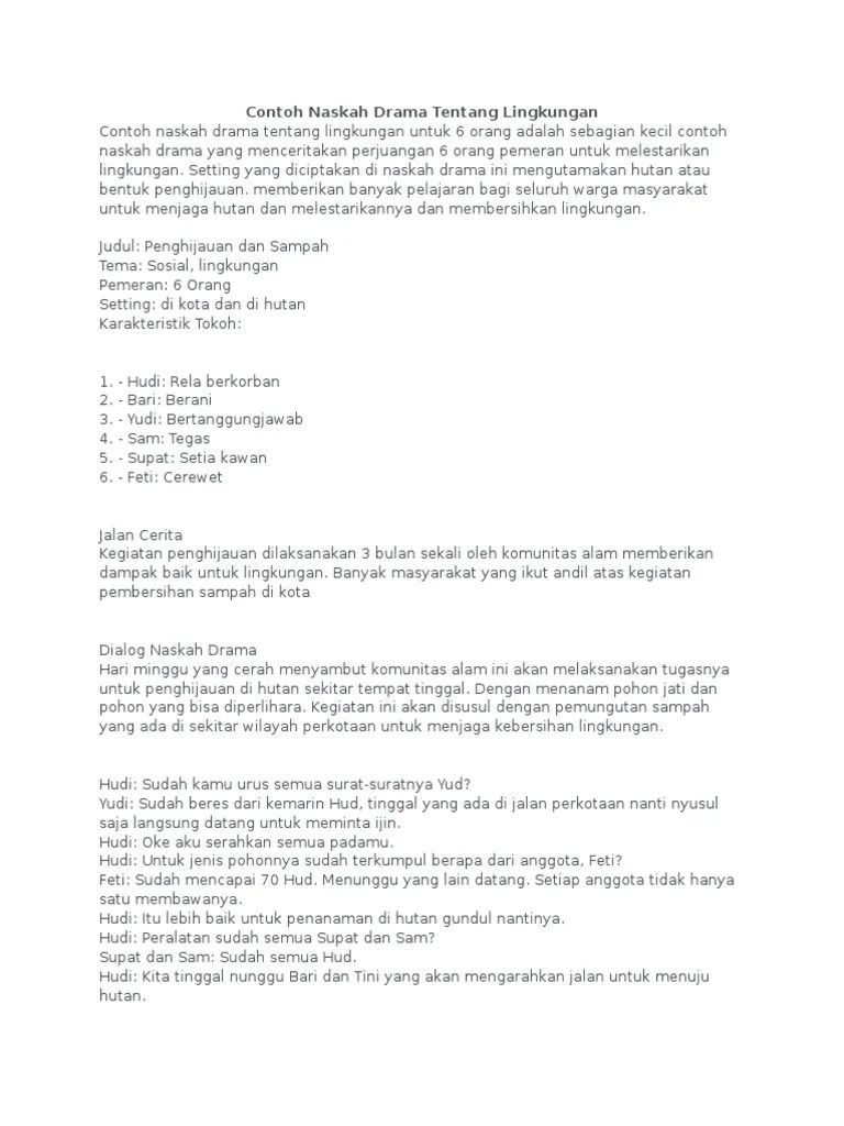 Naskah Lomba Kebersihan Pdf Dan juga beberapa siswa terpilih untuk memberikan sosialisasi kepada masyarakat sekitar untuk sadar akan pentinya kebersihan lingkungan.