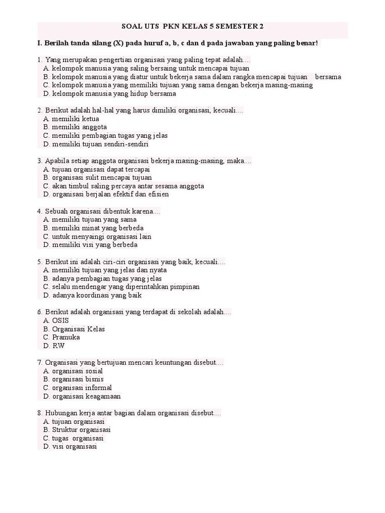 Hubungan Kerja Antar Bagian Dalam Organisasi Disebut - Coba Sebutkan