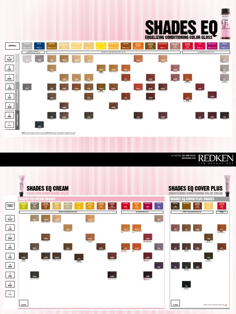 Redken Shades Eq Gloss Chart 2019