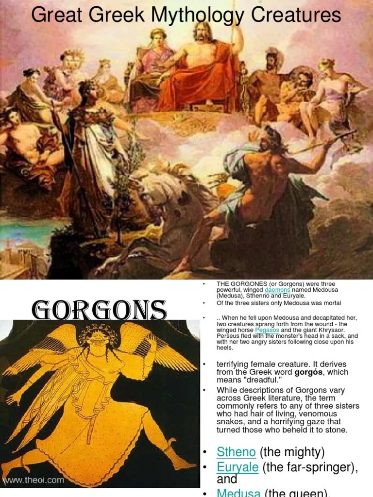 Mythical-creatures-pdf-1.pdf | Medusa | Minotaur