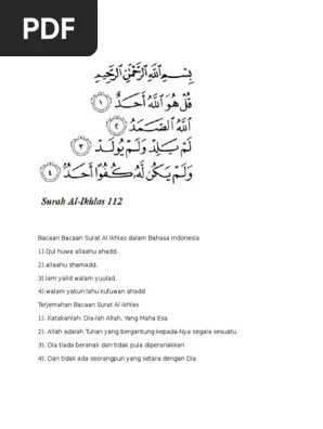 ∙ promo pengguna baru ∙ kurir instan ∙ bebas ongkir . Surat Al Iklas Pdf