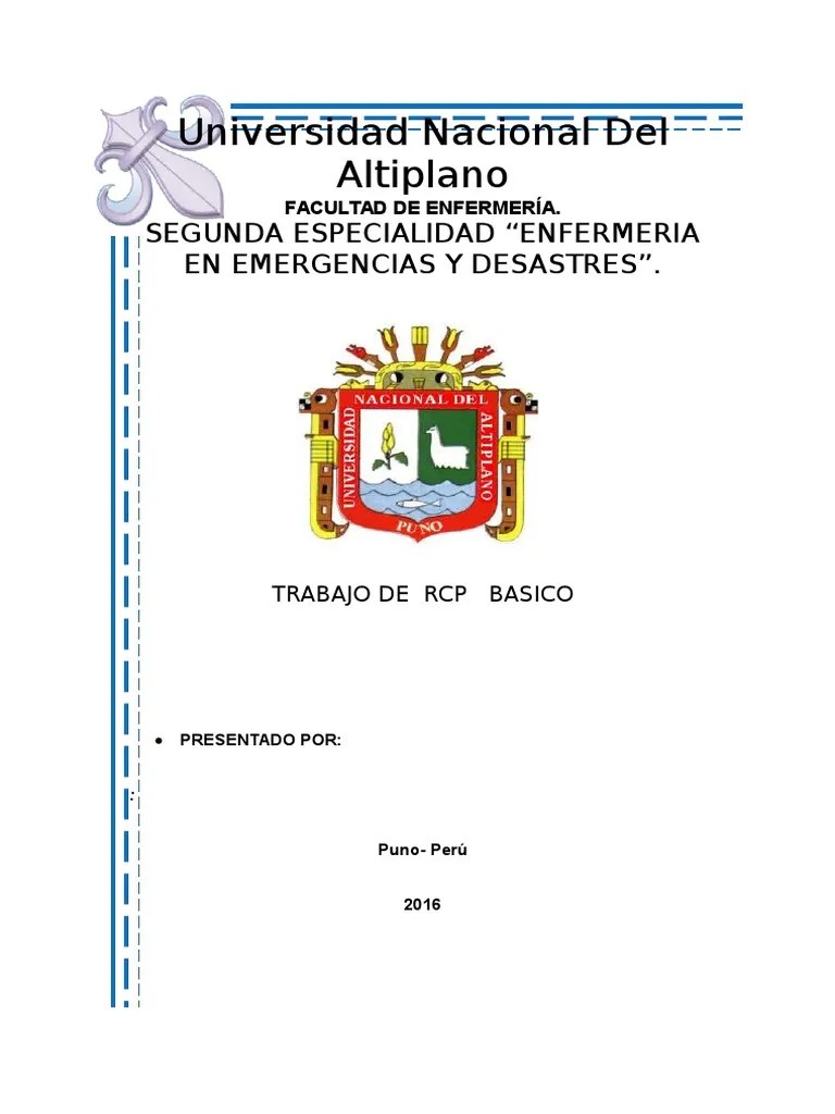 Reanimacion Cardiopulmonar | PDF | Reanimación Cardiopulmonar | Pulmón