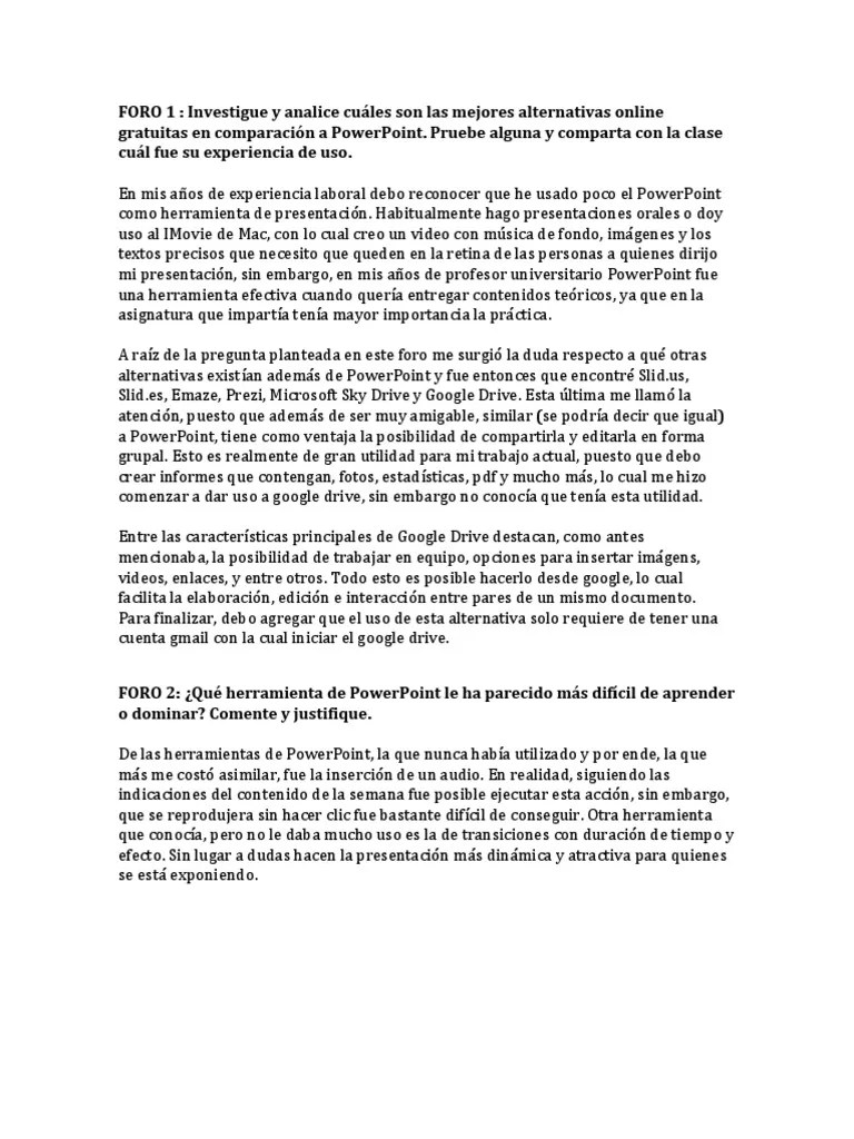 Tecnología Aplicada A La Administración (Semana 2) | PDF | Microsoft PowerPoint | Google