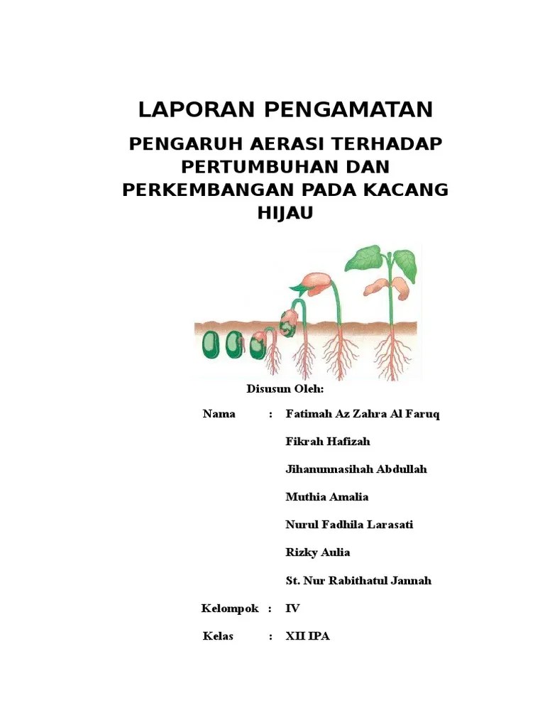 Hasil Pengamatan Pertumbuhan Kacang Hijau Pdf Dari hasil penelitian pengaruh faktor cahaya terhadap pertumbuhan dan perkembangan biji kacang hijau dapat disimpulkan bahwa cahaya dapat mempengaruhi proses pertumbuhan dan perkembangan tanaman.