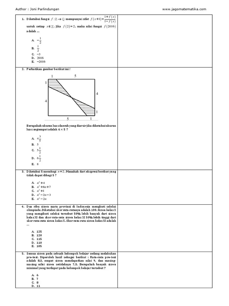 Sebenarnya pada soal ini kita tidak harus memecahkan persamaan polinom untuk . Soal Polinomial Olimpiade Lektur