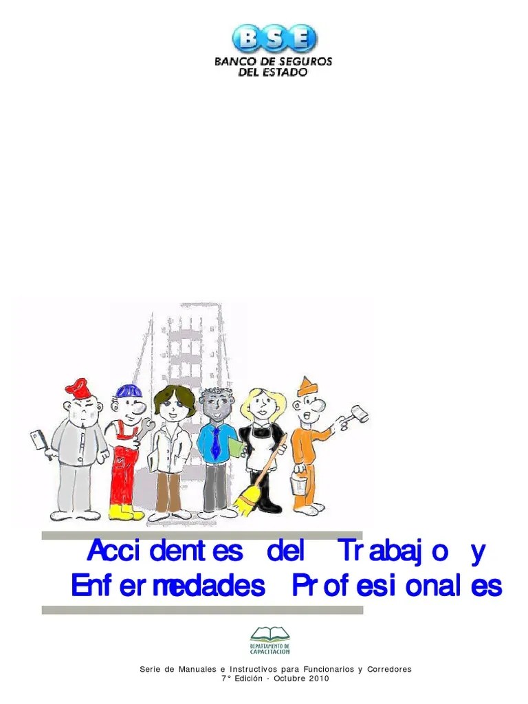 Bse Accidentes De Trabajo Y Enfermedades Profecionales | PDF | Derecho Laboral | Seguro