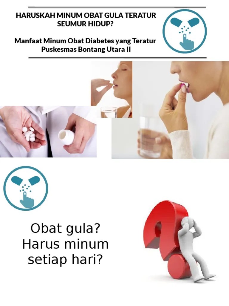 Minum Obat DM | PDF