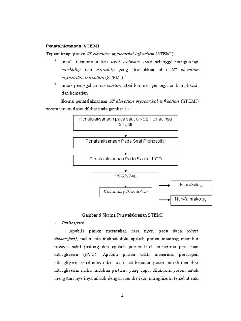 Tatalaksana dan terapi