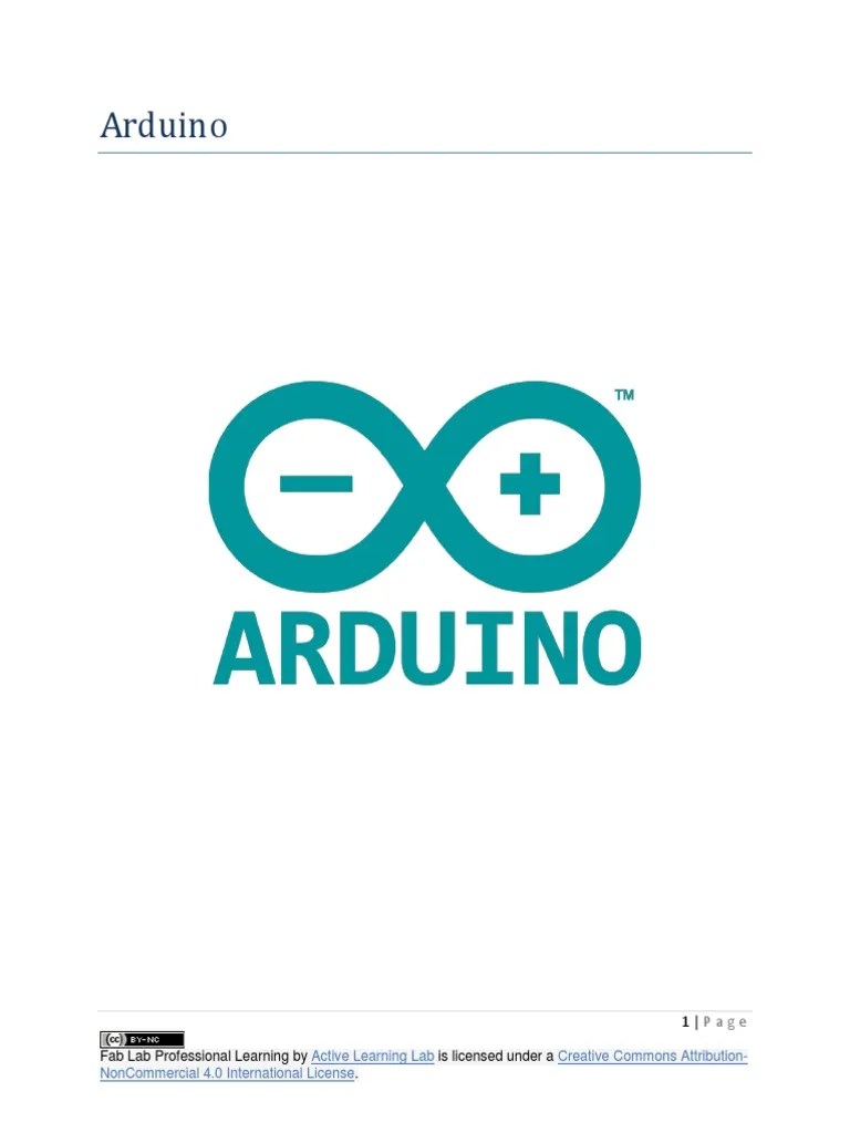 Arduino Guidebook | PDF | Arduino | Computer Engineering