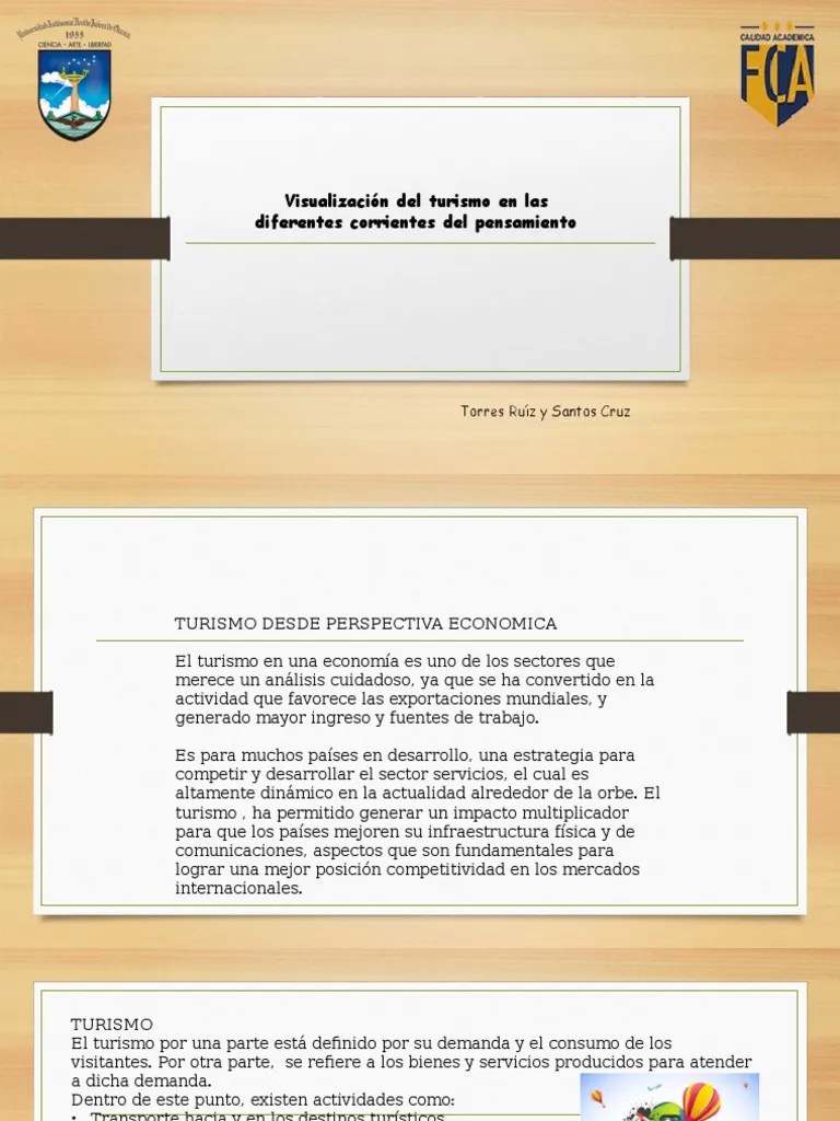 Enfoques Del Turismo | PDF | Ambientalismo | Turismo