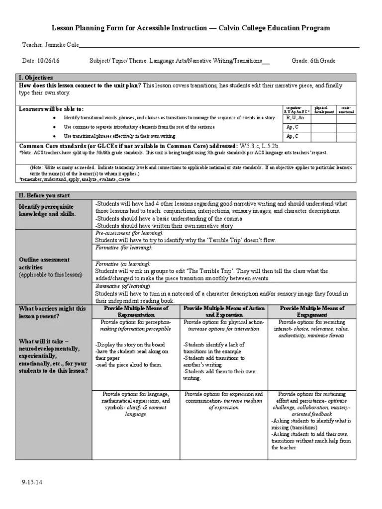 Lessonplan5 1 | PDF | Epistemology | Semiotics