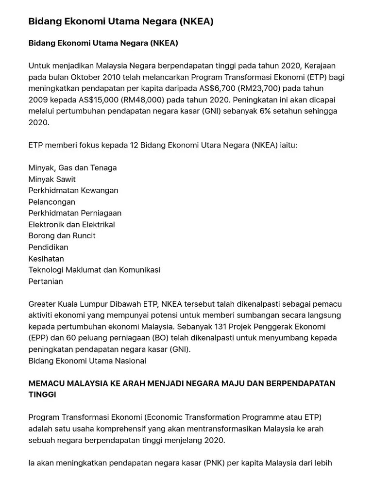 Menurut market business news, krisis ekonomi adalah keadaan di mana perekonomian di suatu negara mengalami penurunan secara drastis. Bidang Ekonomi Utama Negara Nkea Pdf