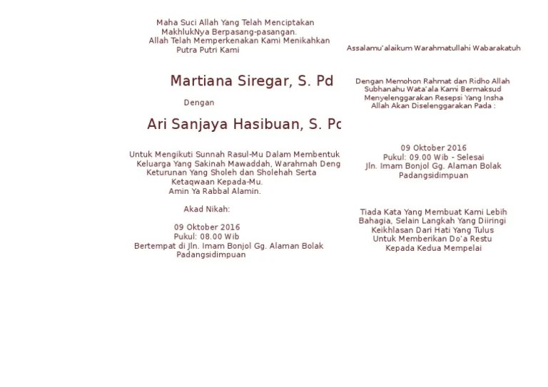 Maha Suci Allah Yang Telah Menciptakan | PDF