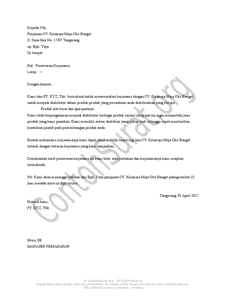 Dr.ir.anis saleh.,mt.,ipm contoh standar contoh formulir standar proses pembelajaran 1. Contoh Surat Penawaran Beras - Contoh Surat
