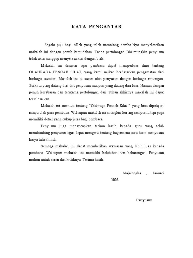 Kata Pengantar | PDF