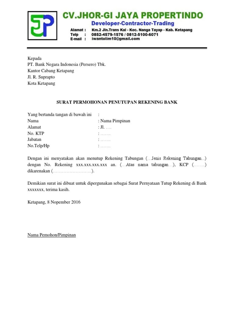 Tarikh duit emk masuk akaun bank. Surat Penutupan Akaun Bank - Contoh Surat Rasmi Penutupan