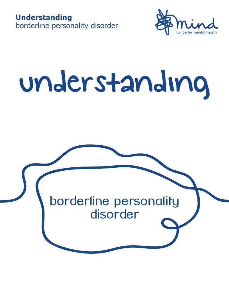 Understanding Borderline Personality Disorder | PDF | Borderline ...