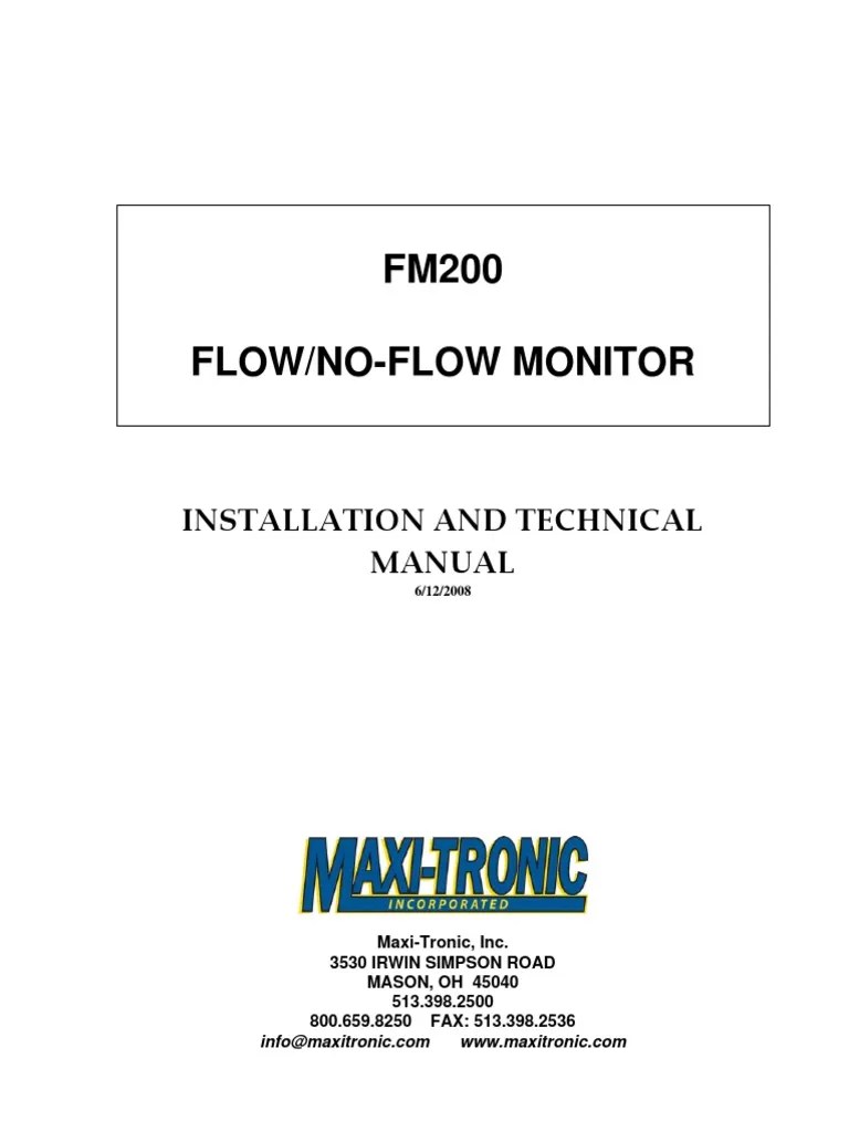 FM200 Installation Manual تركيب نظام Fm200 | PDF | Relay | Components