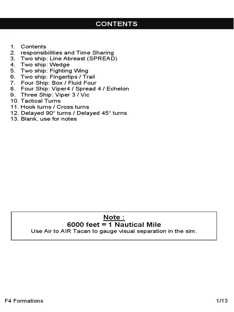 Simple Guide To Formation Flying | PDF | Flight | Aviation