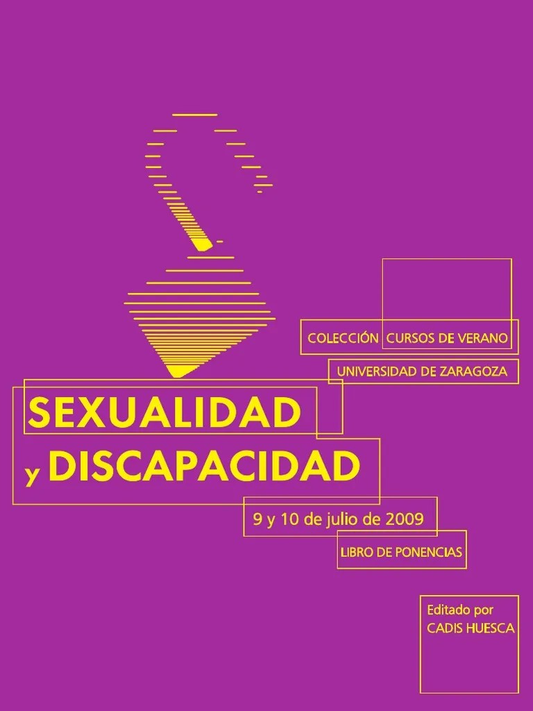 Sexualidad Y Discapacidad PDF | PDF | La Sexualidad Humana | Adultos